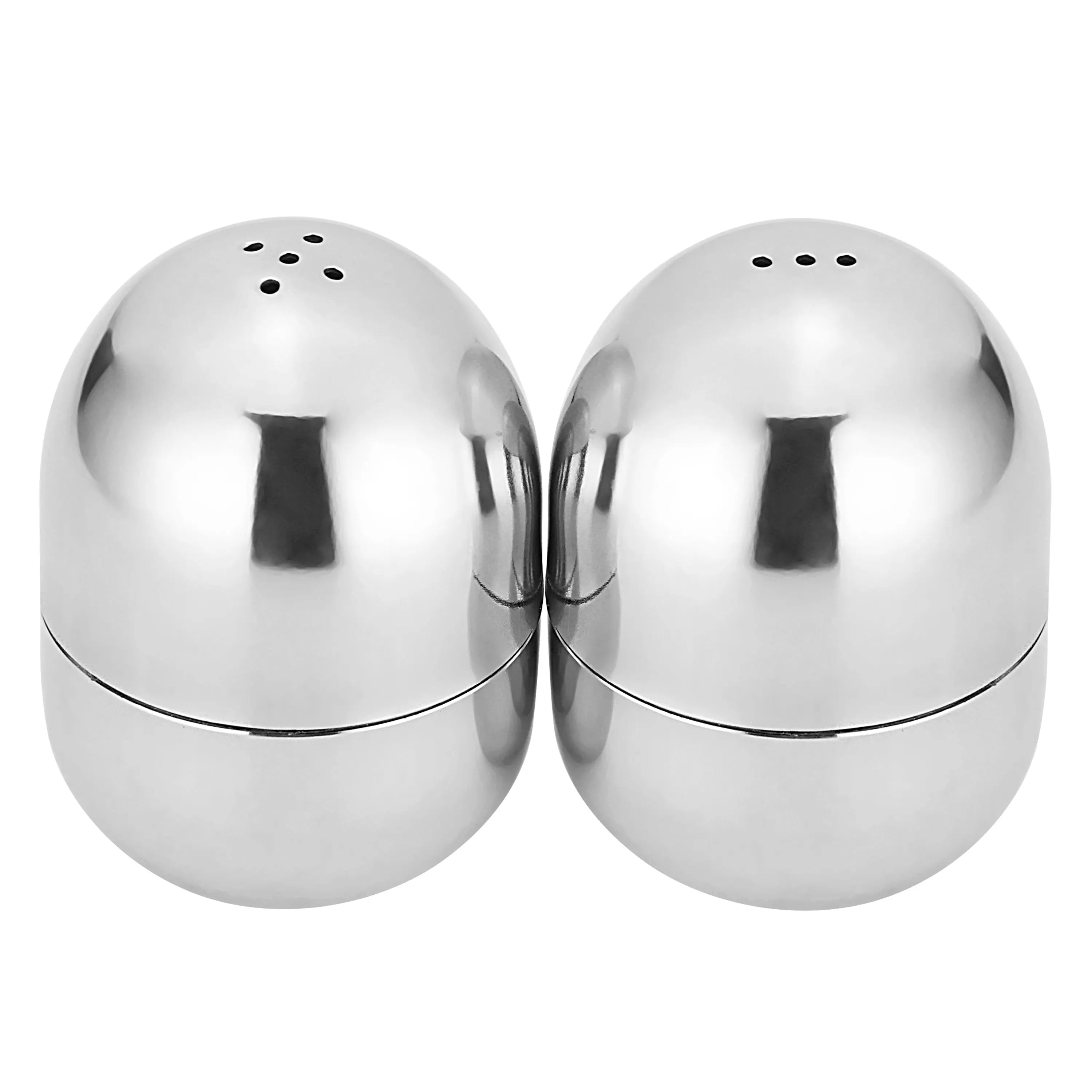 STAINLESS TEEL CAPSULE SALT AND PAPER - CROCKERY WALA AND COMPANY 
