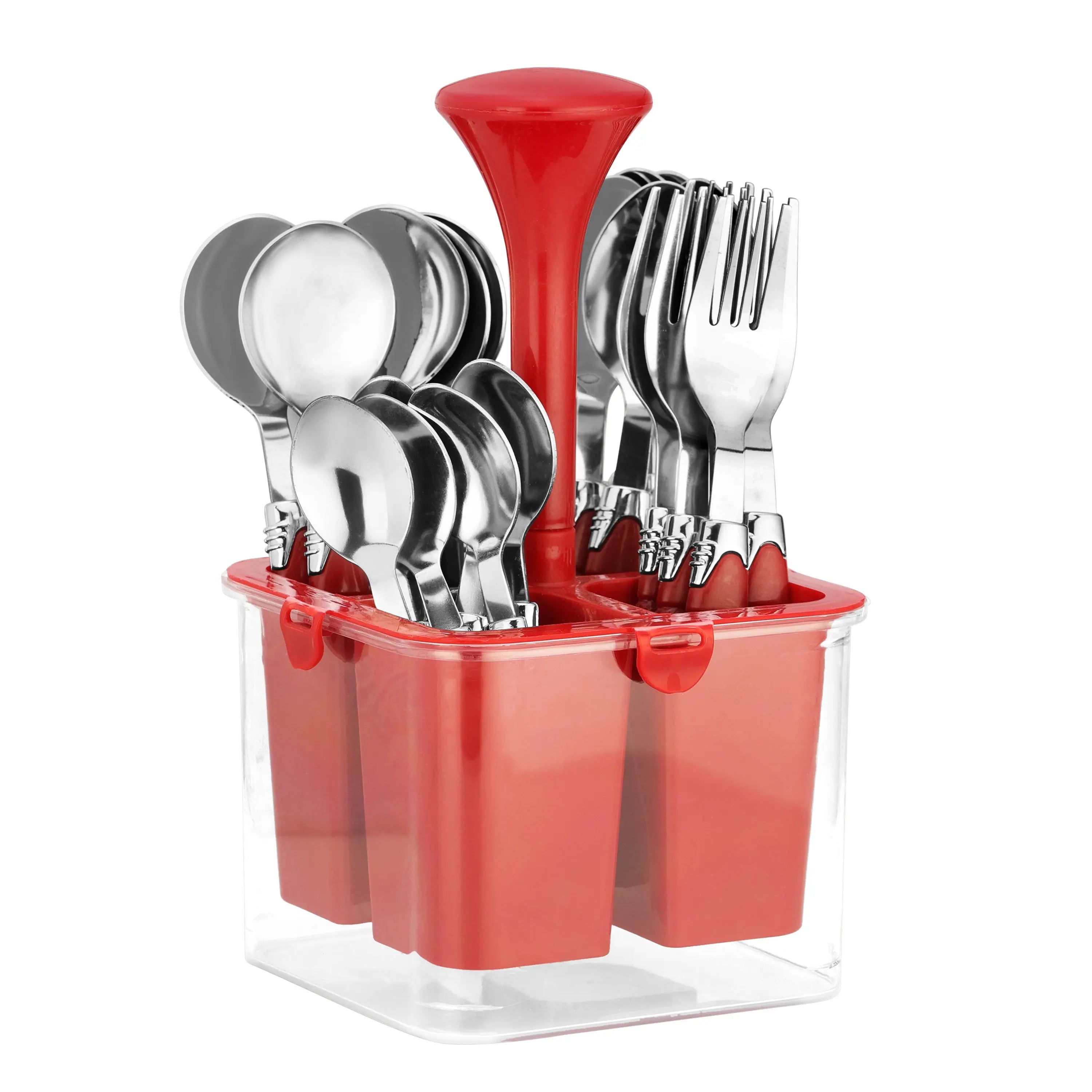 STAINLESS STEEL CUTTLERY CAMRY SET -24 PCS - CROCKERY WALA AND COMPANY 