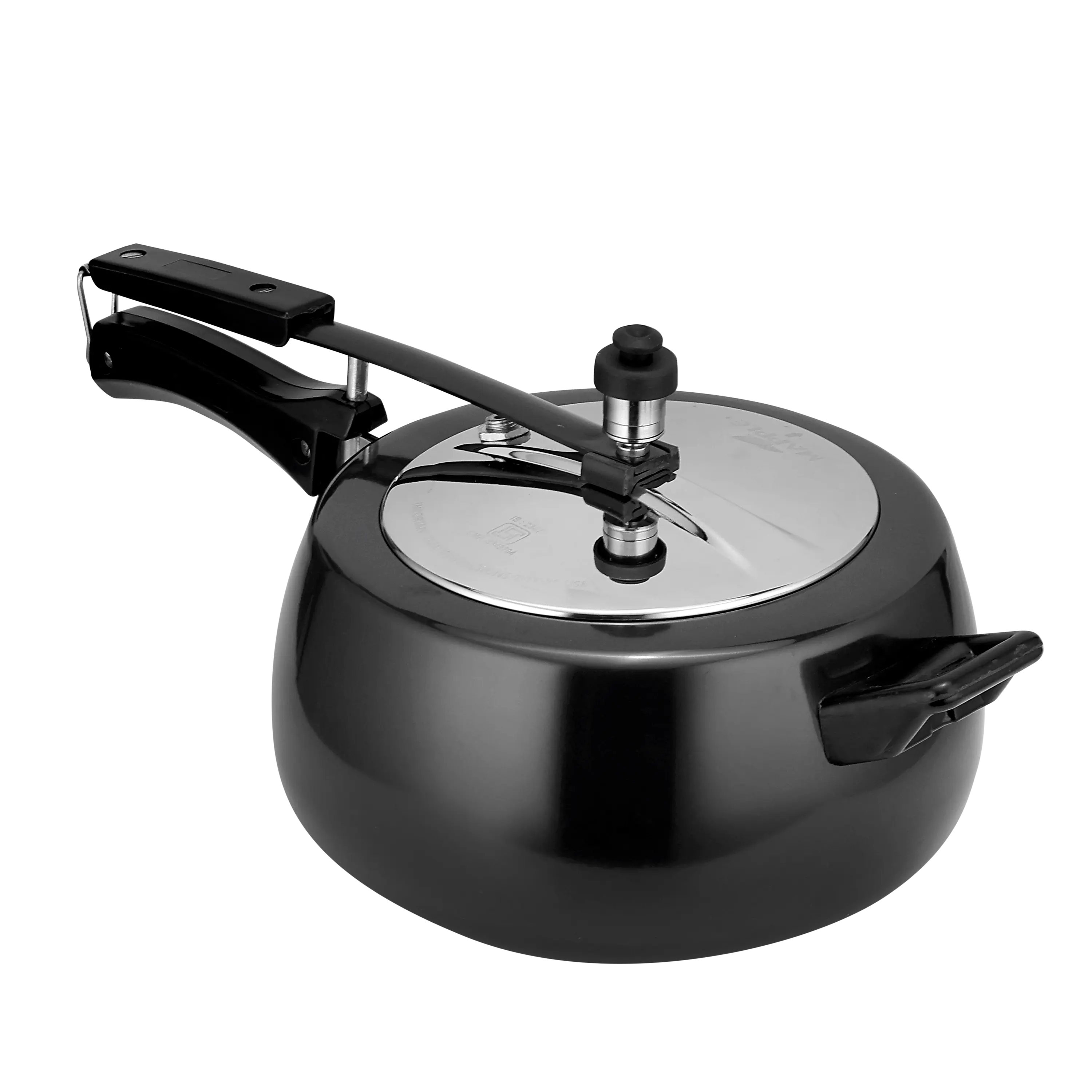 STAINLESS STEEL BLACK COOKER NON STICK - CROCKERY WALA AND COMPANY 