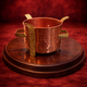 Pure Copper Sigri Stand To Place Handi Karhai Or Many Other Crockery Products