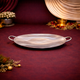 Exquisite Pure Bronze Serving Tawa for Elegant Dining