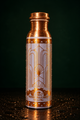 Crockerywala Ivory Deco Geometric Pure Copper Water Bottle
