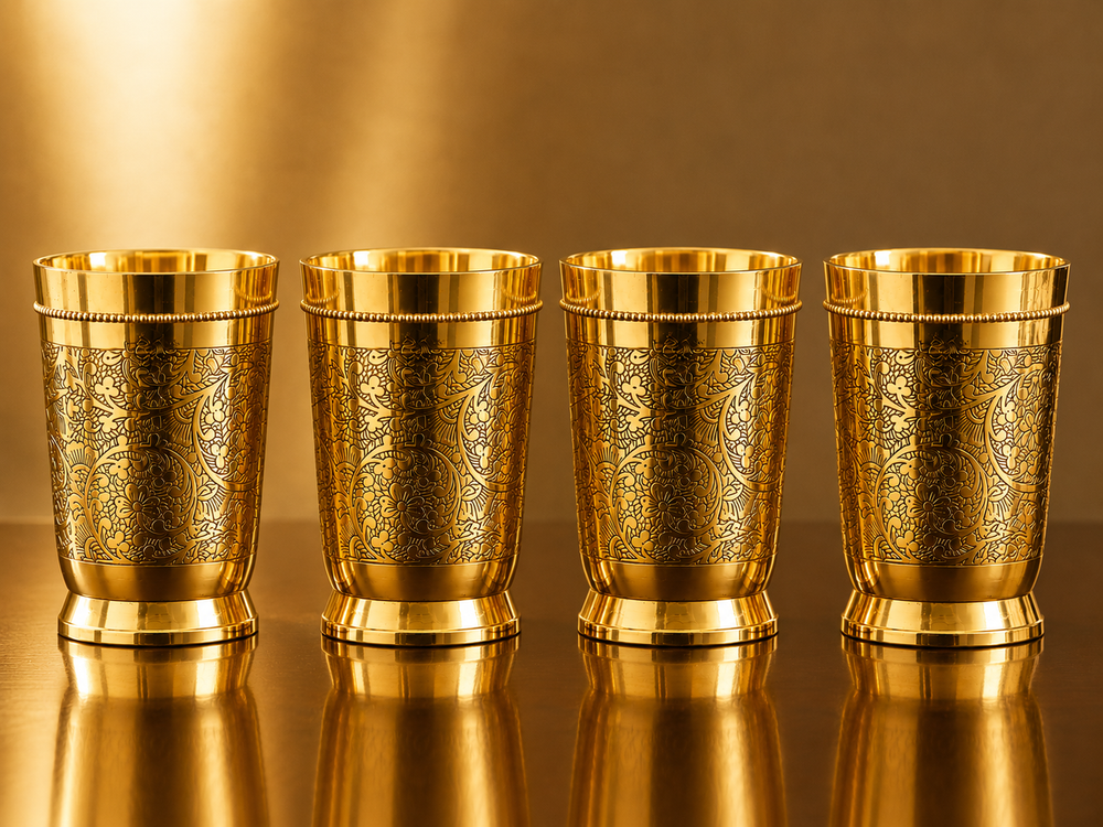 Brass Glass Etching Design
