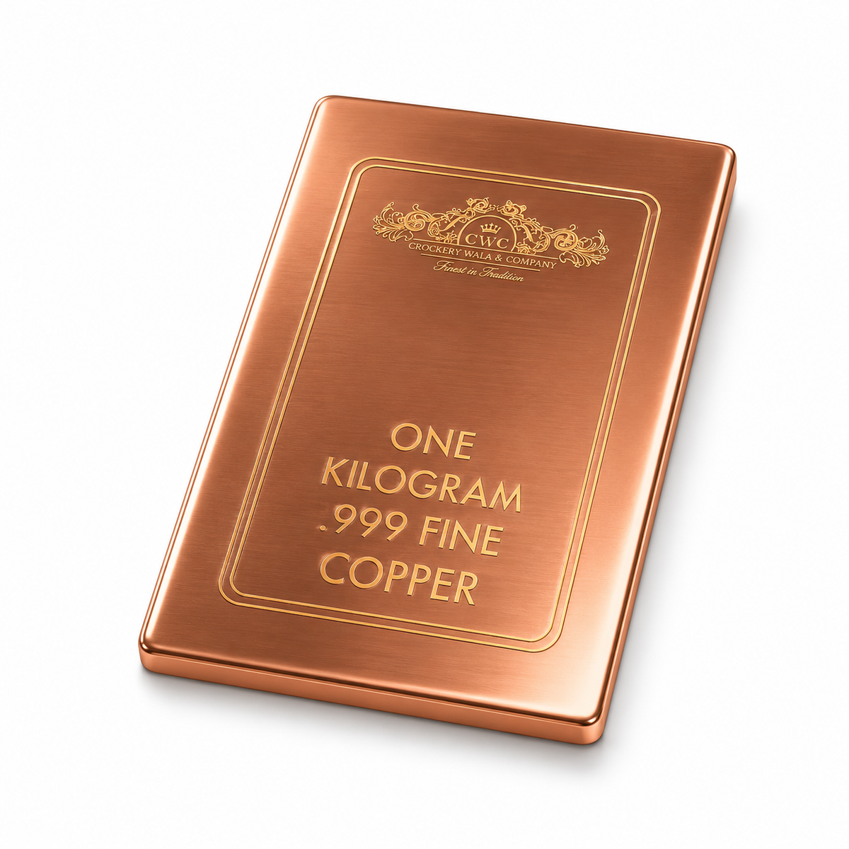 Pure Copper Bars – 5 KG Set (5 x 1 KG) | 99.9% Pure Copper