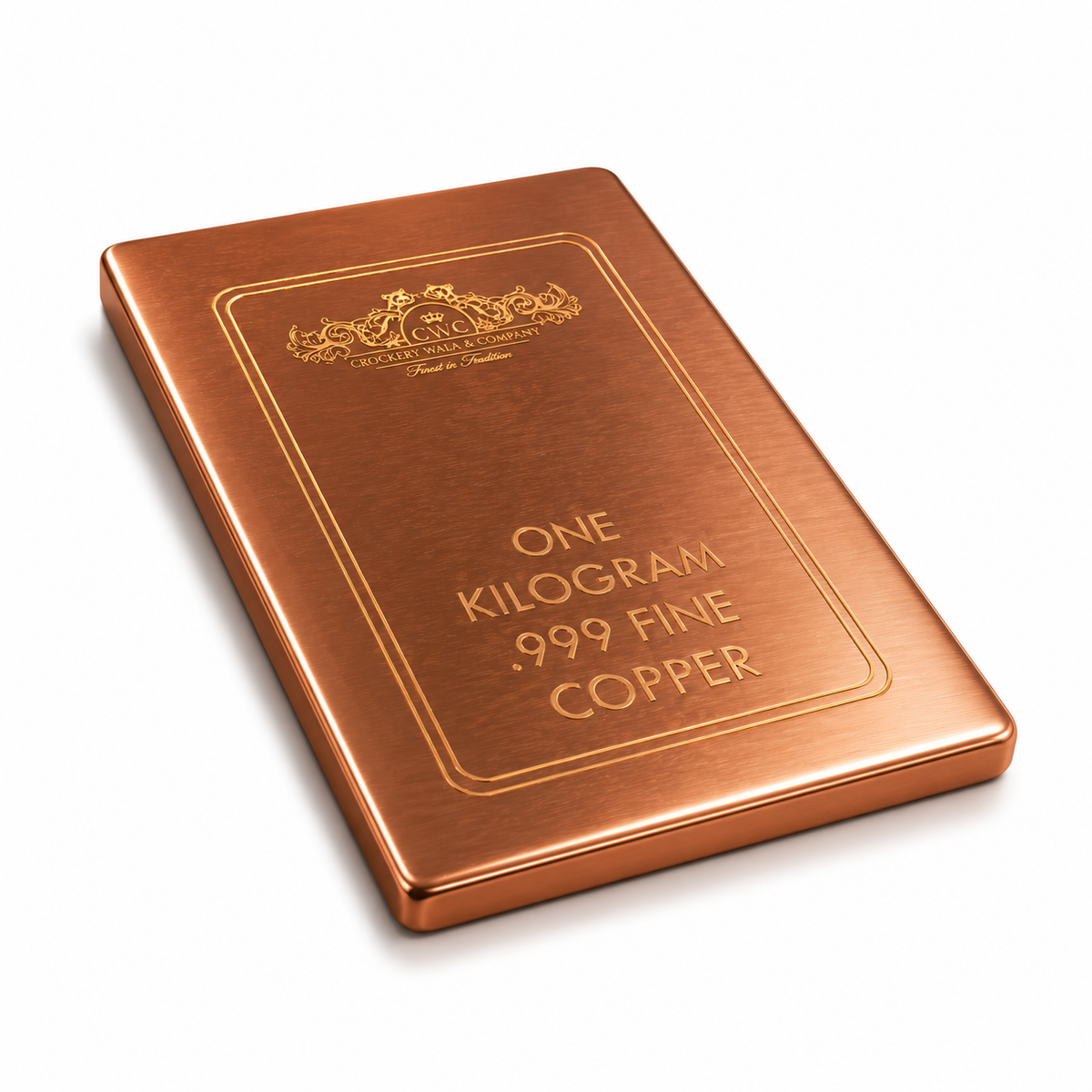Pure Copper Bars – 5 KG Set (5 x 1 KG) | 99.9% Pure Copper