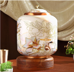 PC Meena Glossy Dispenser for Stylish Home Decor CROCKERY WALA AND COMPANY