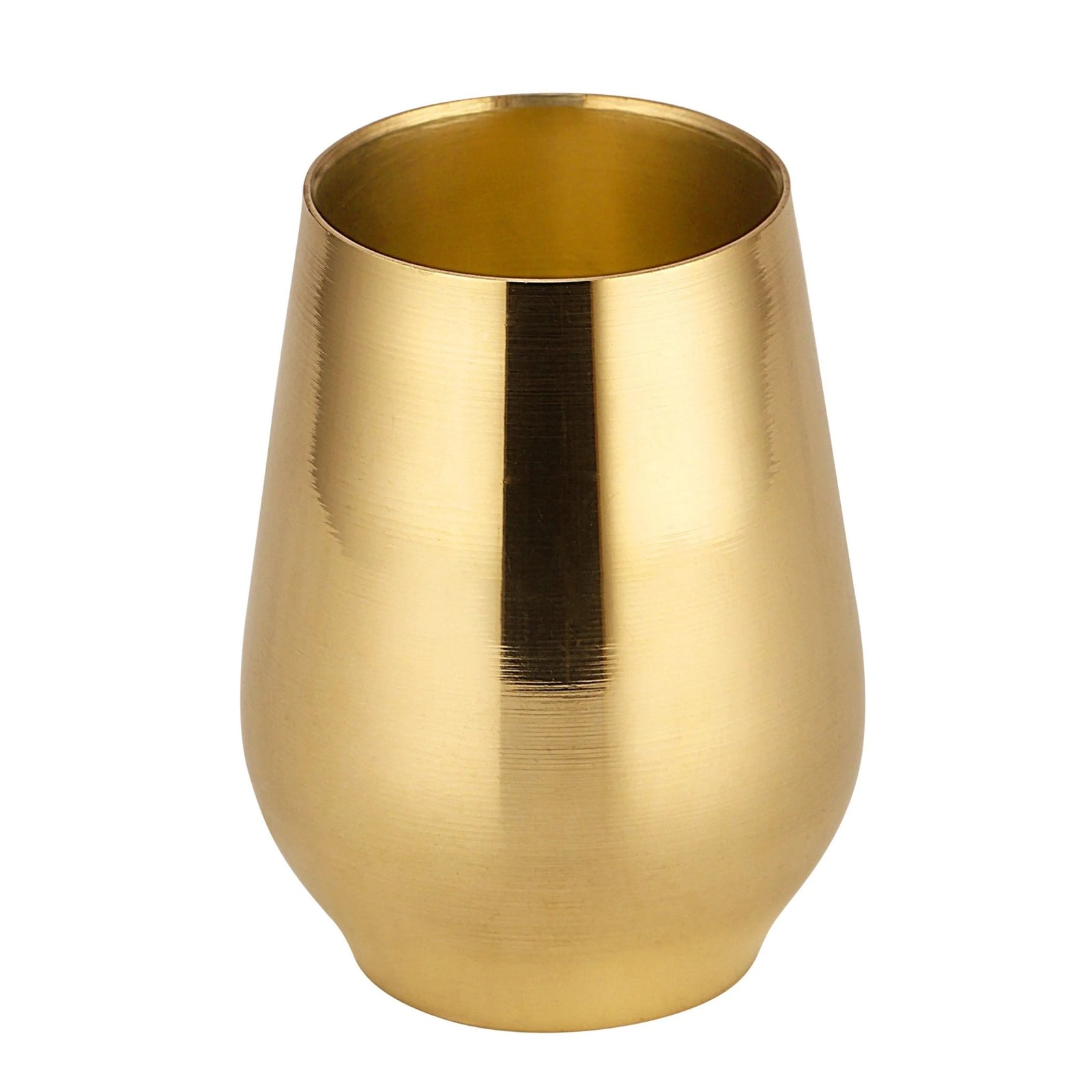 Bronze Plain Kullhad Glass 300 ML Capacity 7.5X7.5X10 - CROCKERY WALA AND COMPANY