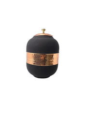 Pure Copper Water Dispenser Velvet Finish (4 litres) CROCKERY WALA AND COMPANY