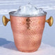 Copper Steel Hammered Champagne Wine Cooling Ice Bucket 1000 ml