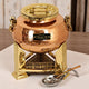 Crockery Wala And Company Pure Copper Kalai Chaffing Dish 10 litres