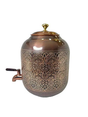 Crockery Wala & Company Copper Dispenser Antique Itching CROCKERY WALA AND COMPANY
