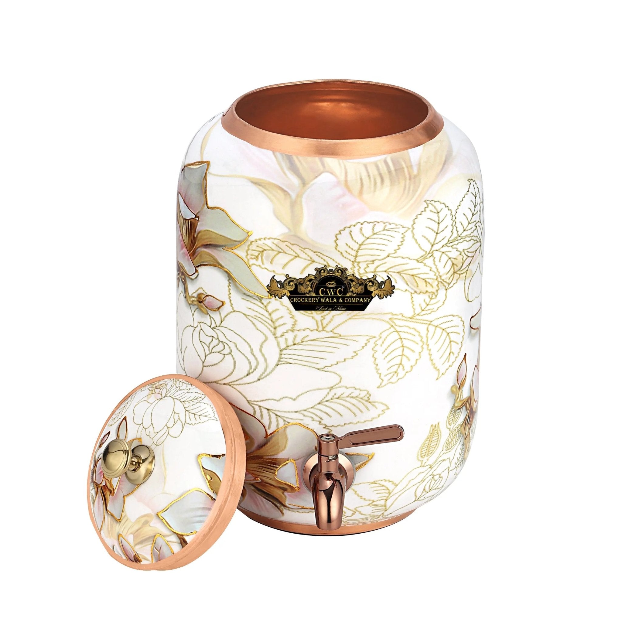 PC Meena Glossy Dispenser for Stylish Home Decor - CROCKERY WALA AND COMPANY