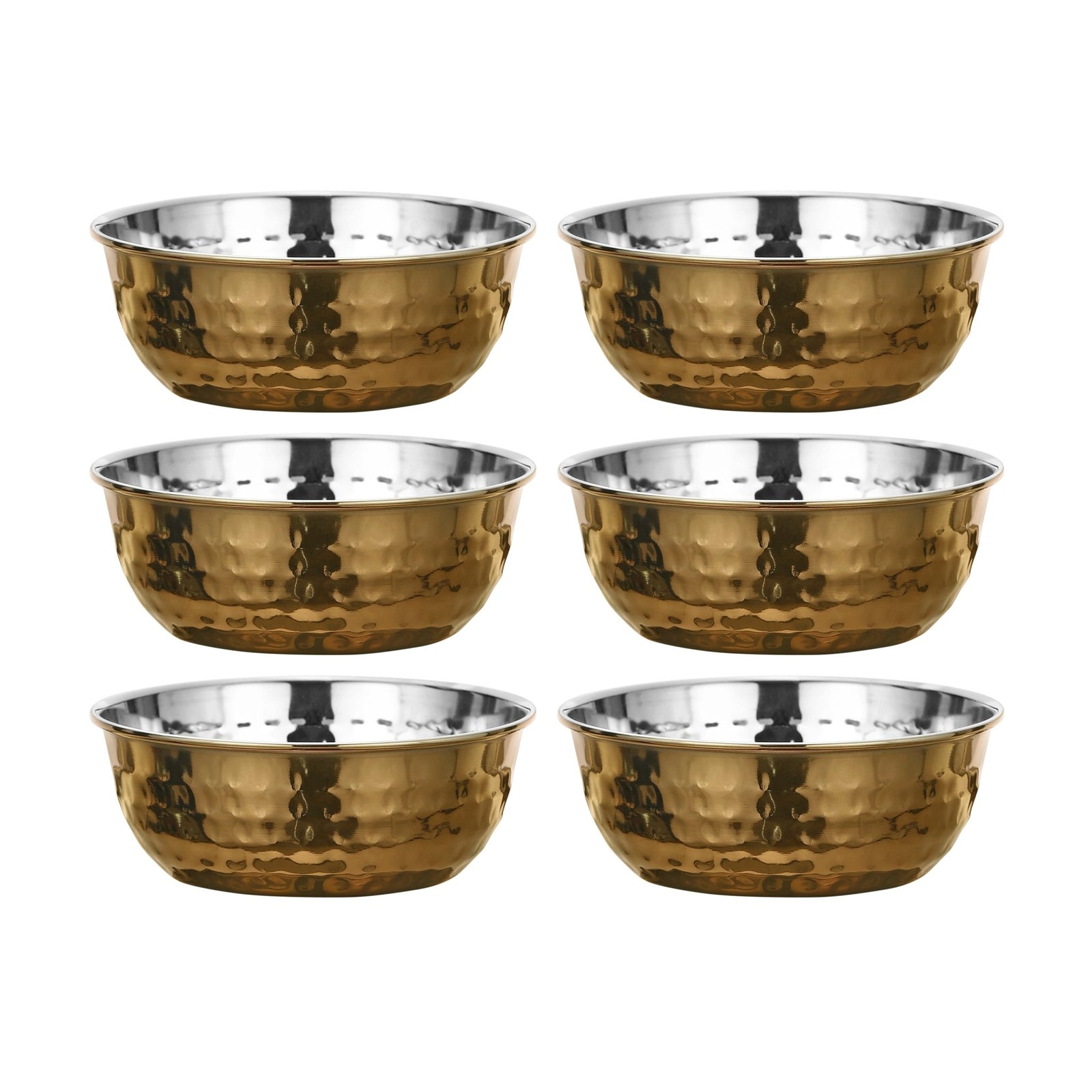 Premium 51 - Piece Stainless Steel PVD Rose Gold Dinner Set - CROCKERY WALA AND COMPANY