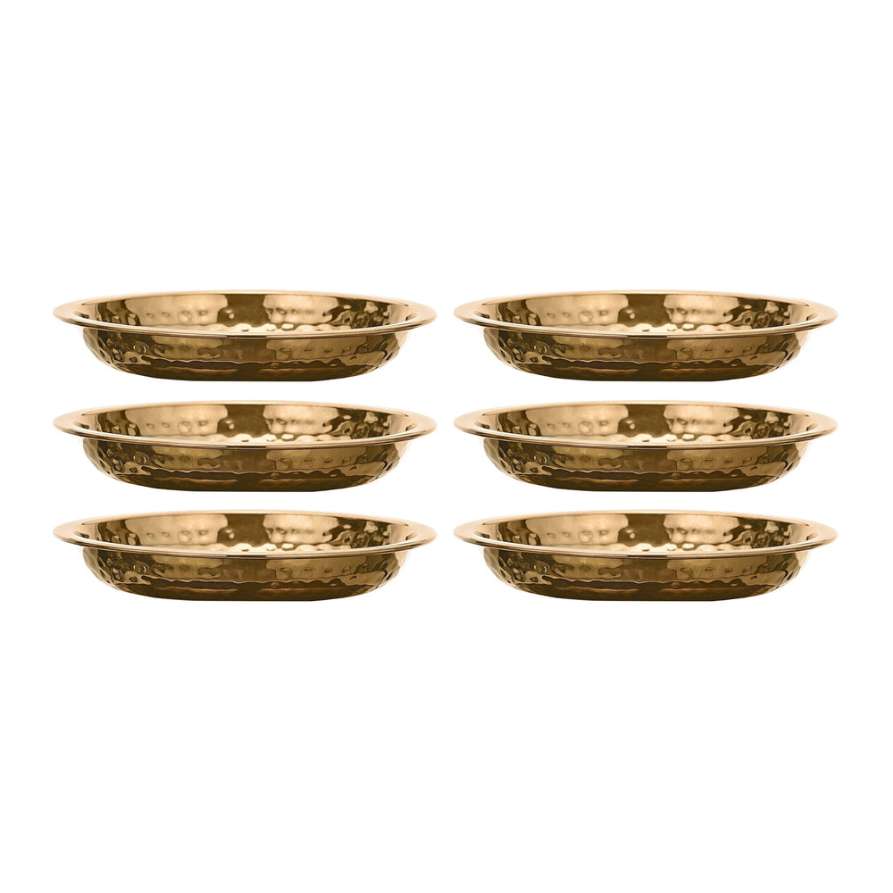 Premium 51 - Piece Stainless Steel PVD Rose Gold Dinner Set - CROCKERY WALA AND COMPANY