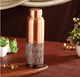 Copper Bottle Vintage Half Antique Chic Hydration - Pure Copper