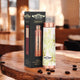 Copper Bottle Vintage Meena Glossy Elegant Design - Pure Copper
