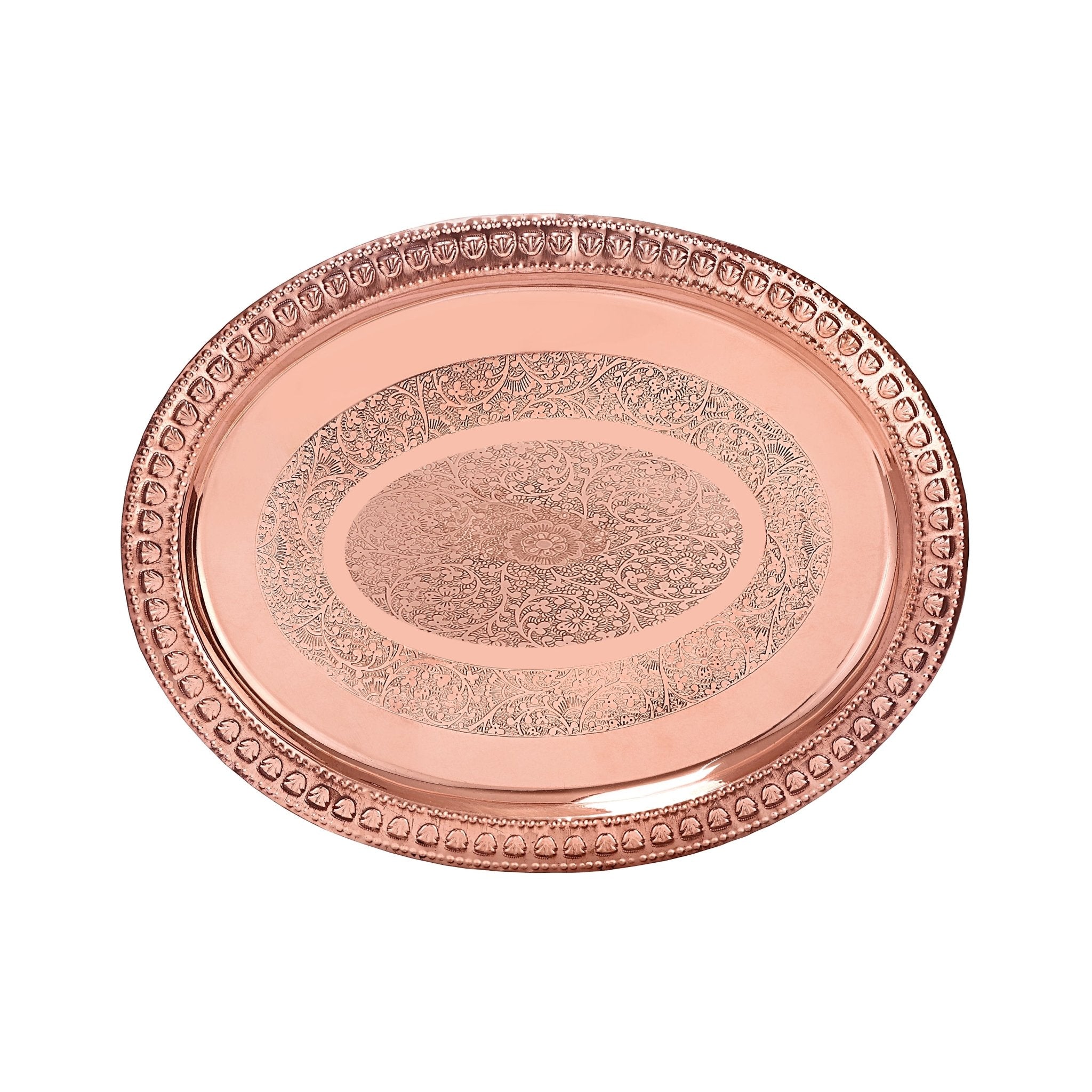 Pure Copper Dinner Set - 63pcs Elegant Tableware Collection - CROCKERY WALA AND COMPANY