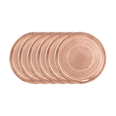 Pure Copper Dinner Set - 63pcs Elegant Tableware Collection - CROCKERY WALA AND COMPANY