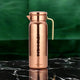 Pure Copper Hammered Jug With Brass Handle Kitchen Decor