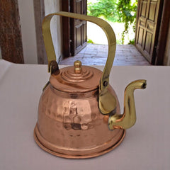 Pure Copper Kettle For 2 Cups Pot For Cooking Beautifully - CROCKERY WALA AND COMPANY