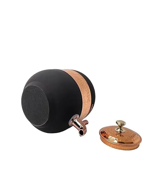 Pure Copper Water Dispenser Velvet Finish 4 Litres Capacity - CROCKERY WALA AND COMPANY