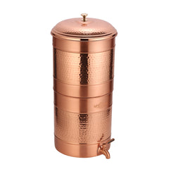 Pure Copper Water Filter Pot for Healthy Hydration - CROCKERY WALA AND COMPANY