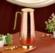 Pure Copper Water Jug with Brass Handle & Airtight Lid 1.5L