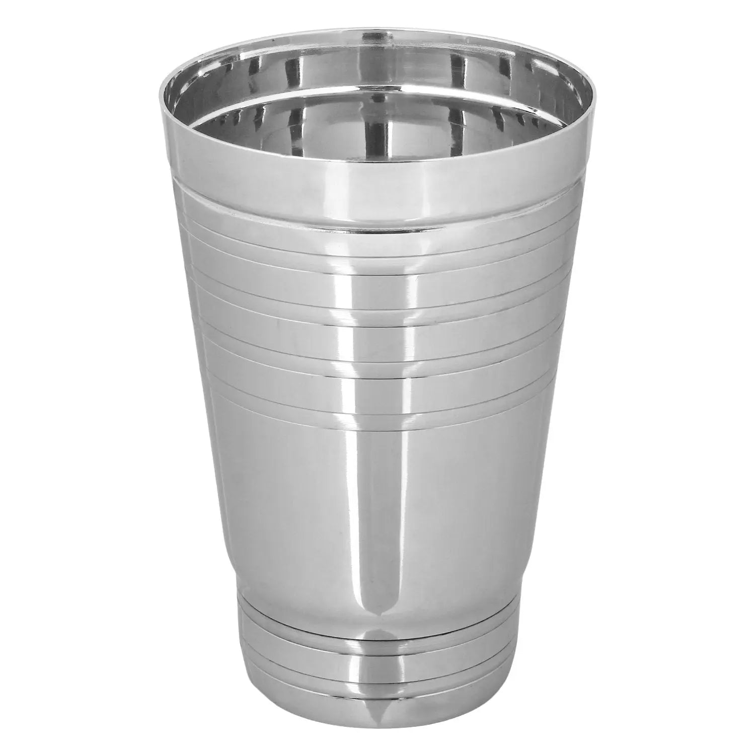 Crockery Wala And Company Stainless steel dinner set of 24 pcs( 6 Glasses, 6 Curry Bowl, 6 Quater Plate and 6 Full Plate) - Crockery Wala And Company