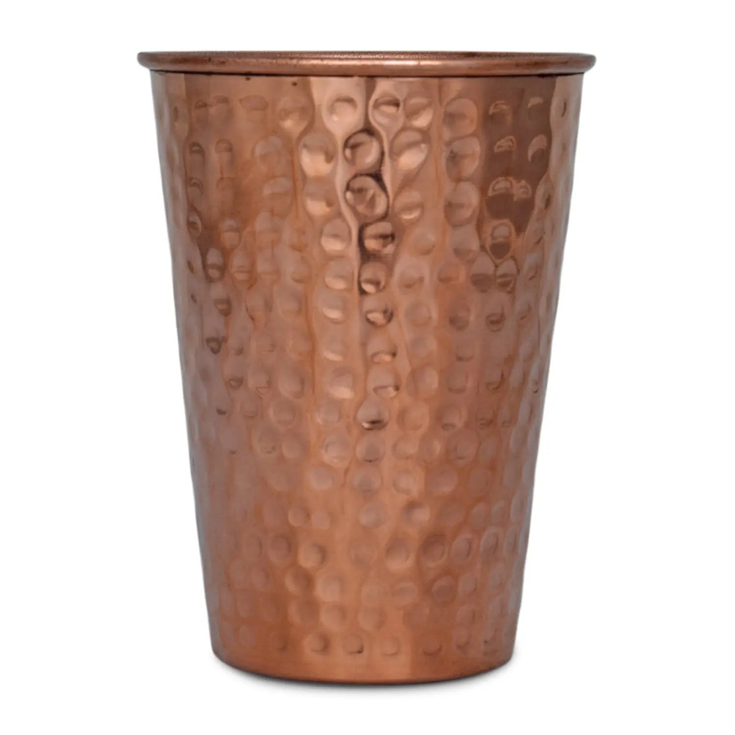 Pure Copper Glass Tapered Tall - CROCKERY WALA AND COMPANY 