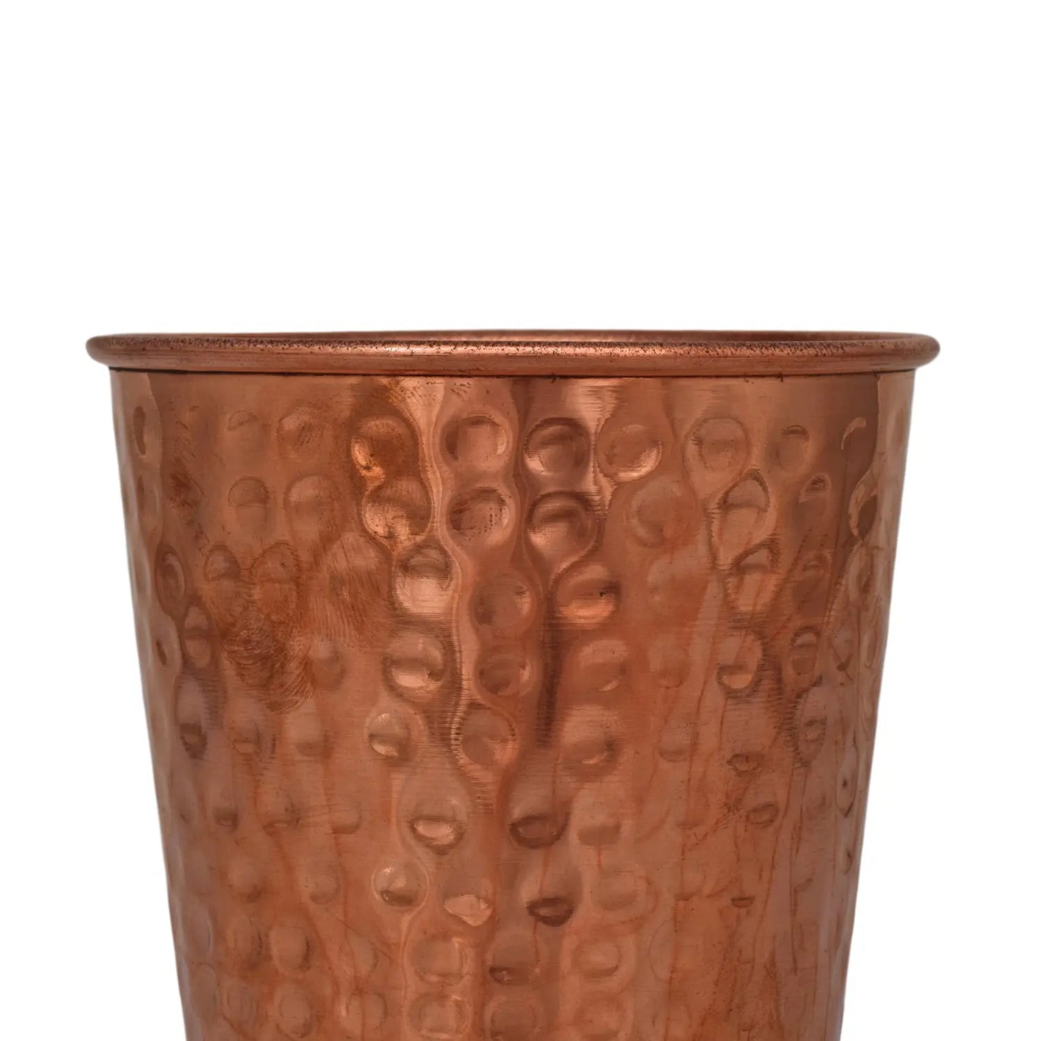Pure Copper Glass Tapered Tall - CROCKERY WALA AND COMPANY 