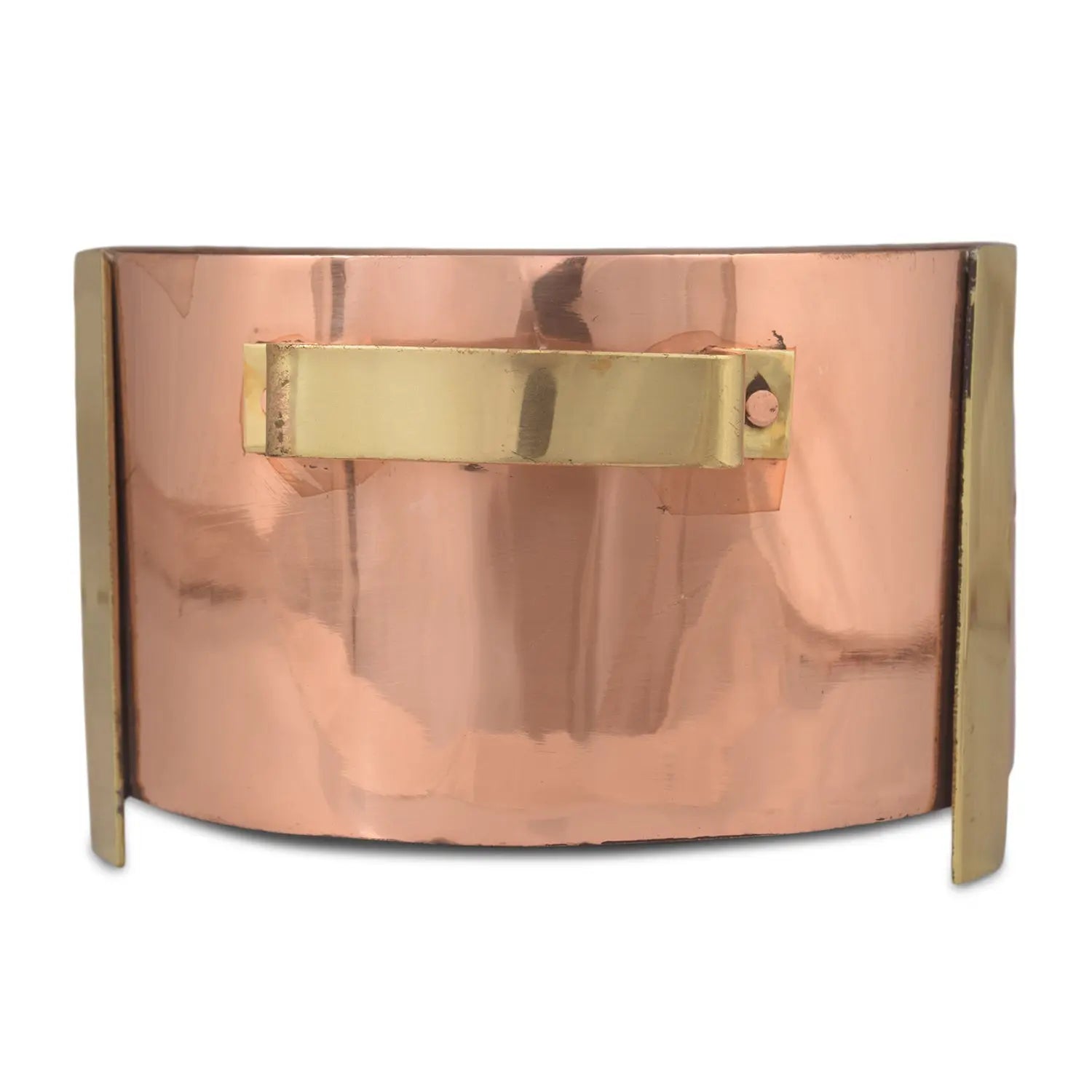 Pure Copper Snack Warmer Oval Shape For Parties - CROCKERY WALA AND COMPANY 