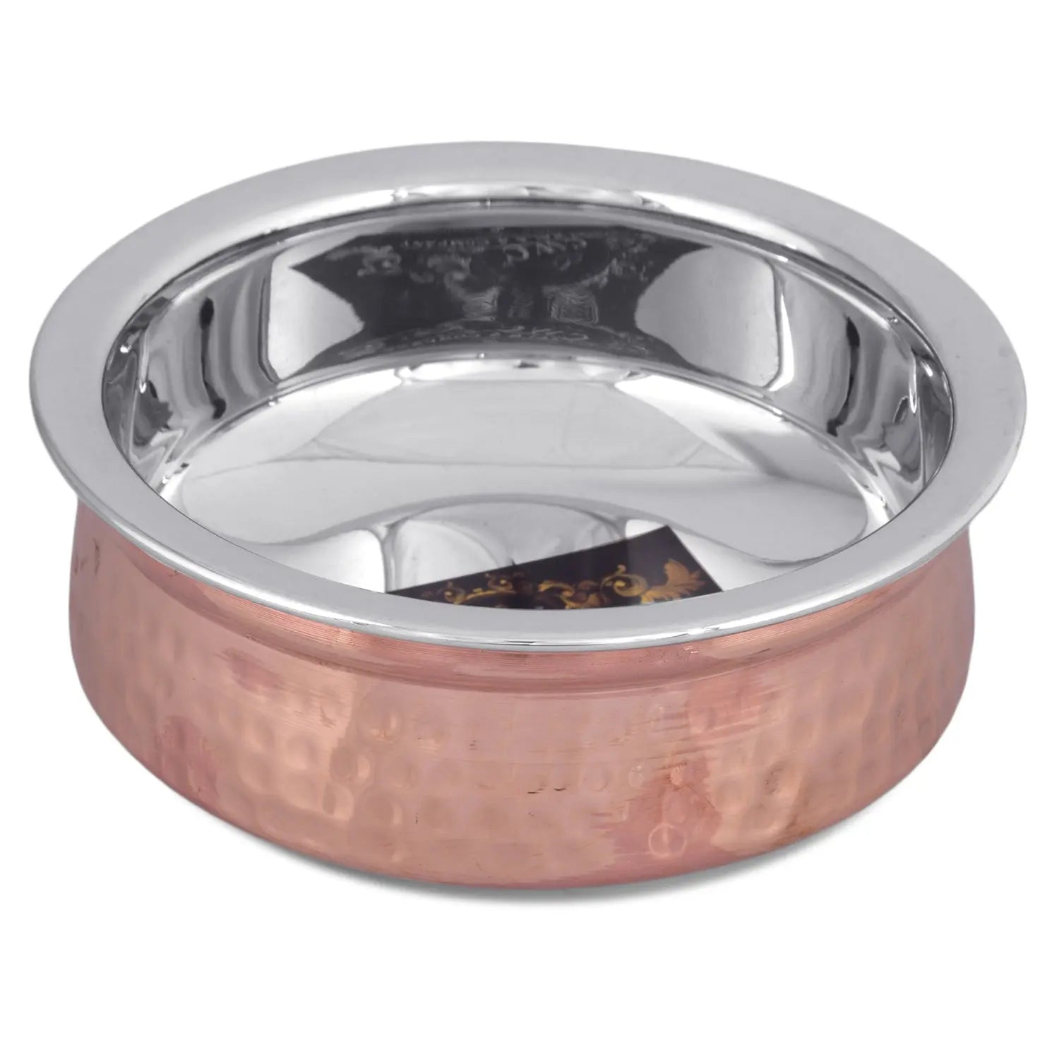 Pure Copper Handi For Serving Food - CROCKERY WALA AND COMPANY 
