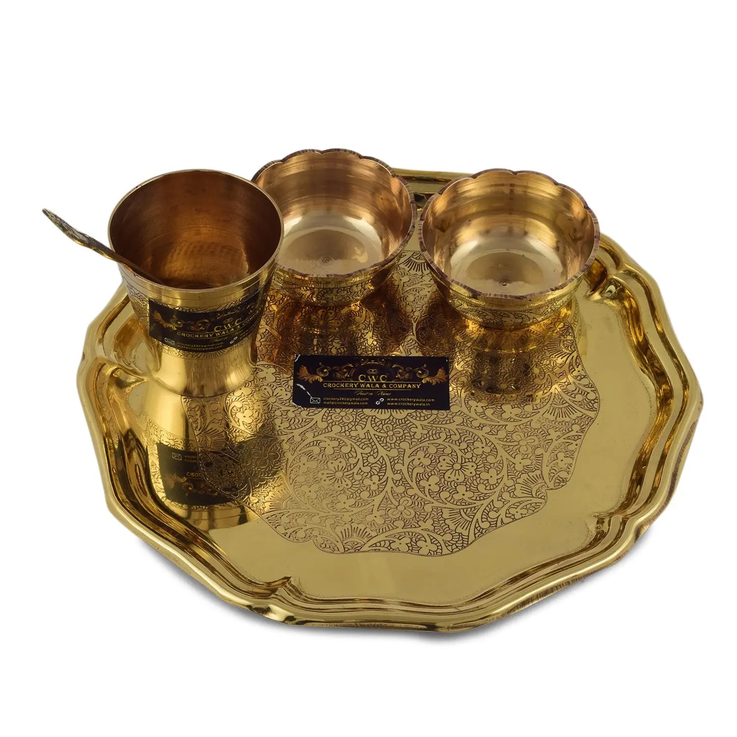 Brasss Dinner Set/ Thali Set