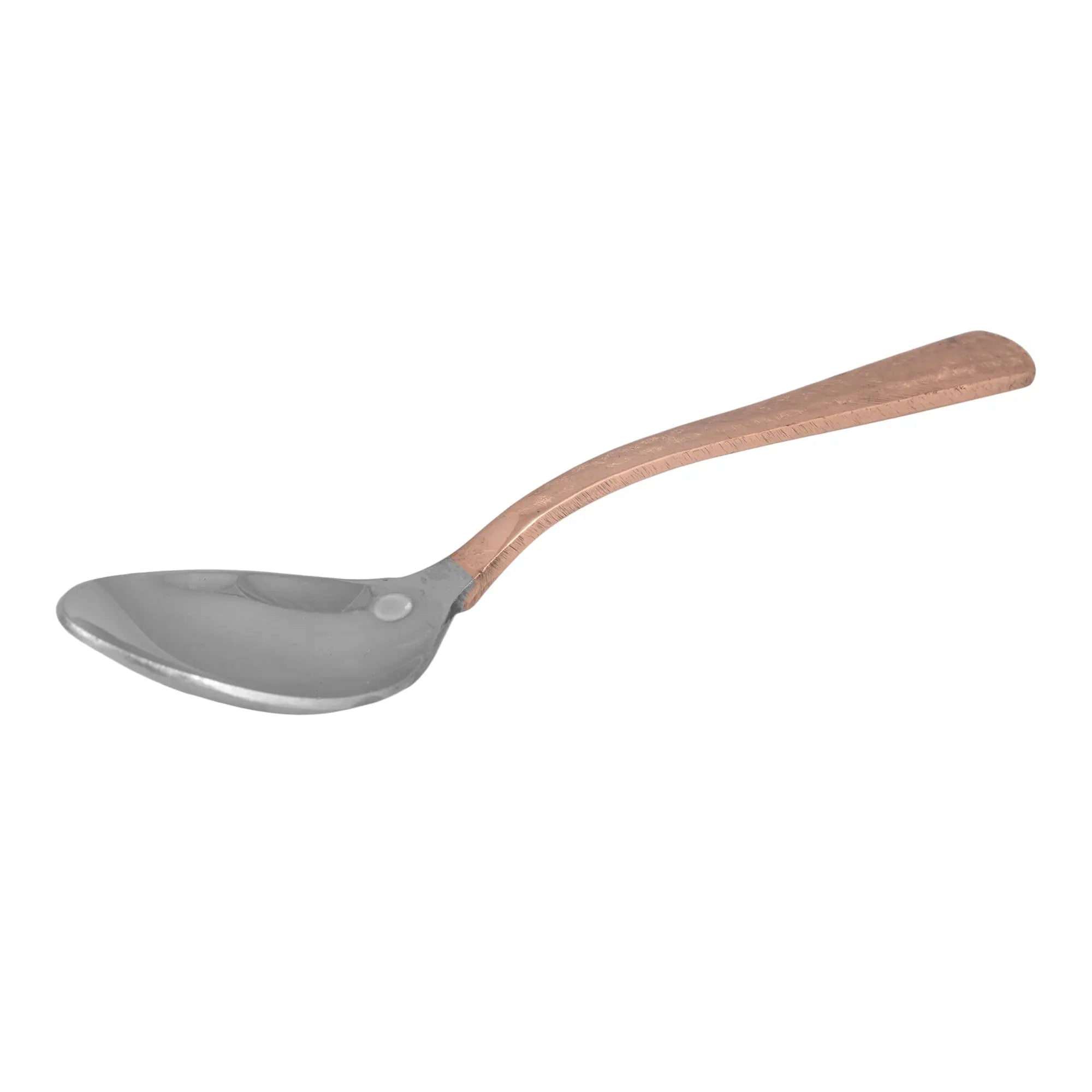 Copper Spoon With Hammered Finish - CROCKERY WALA AND COMPANY 
