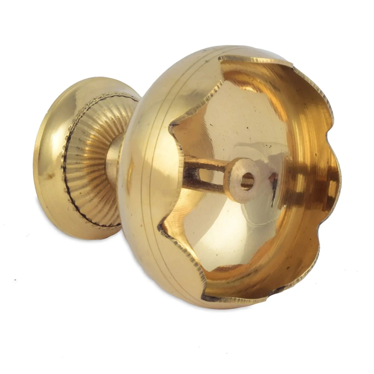 Brass Rivigo Pooja Thali for Pooja worship of God and Goddesses - CROCKERY WALA AND COMPANY 