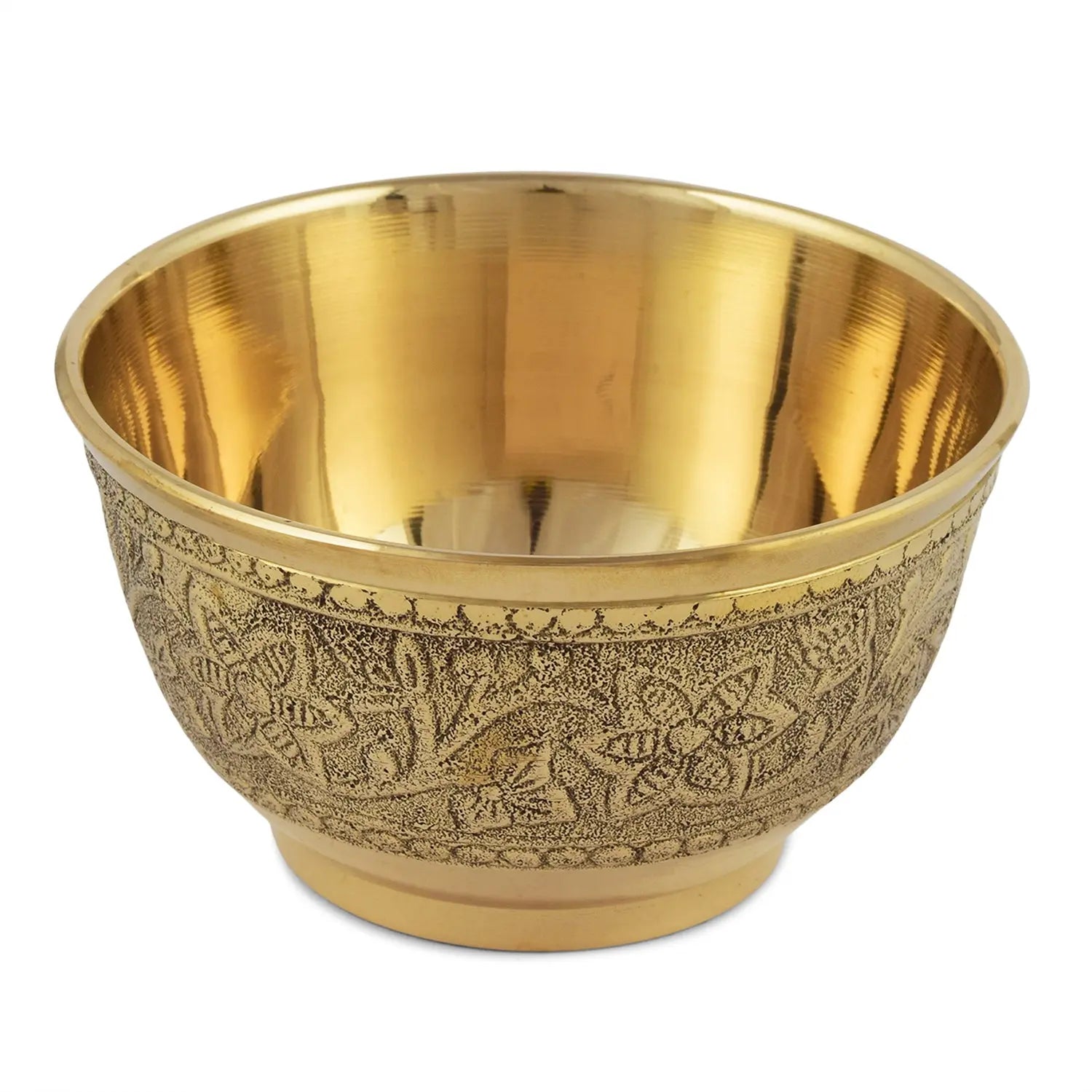 Brass Thali Set Dinner Set Rajwada Design for Home Decor - CROCKERY WALA AND COMPANY