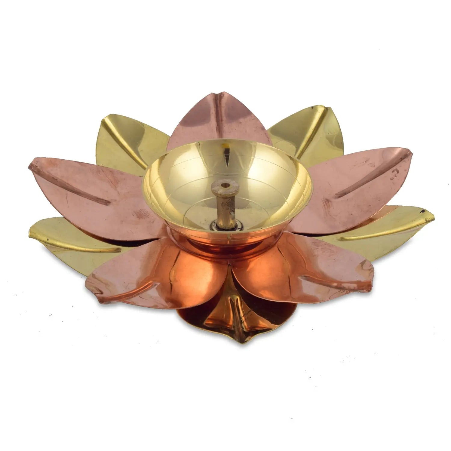 Brass  Patta Diya for Pooja worship Of God and Goddesses - CROCKERY WALA AND COMPANY 