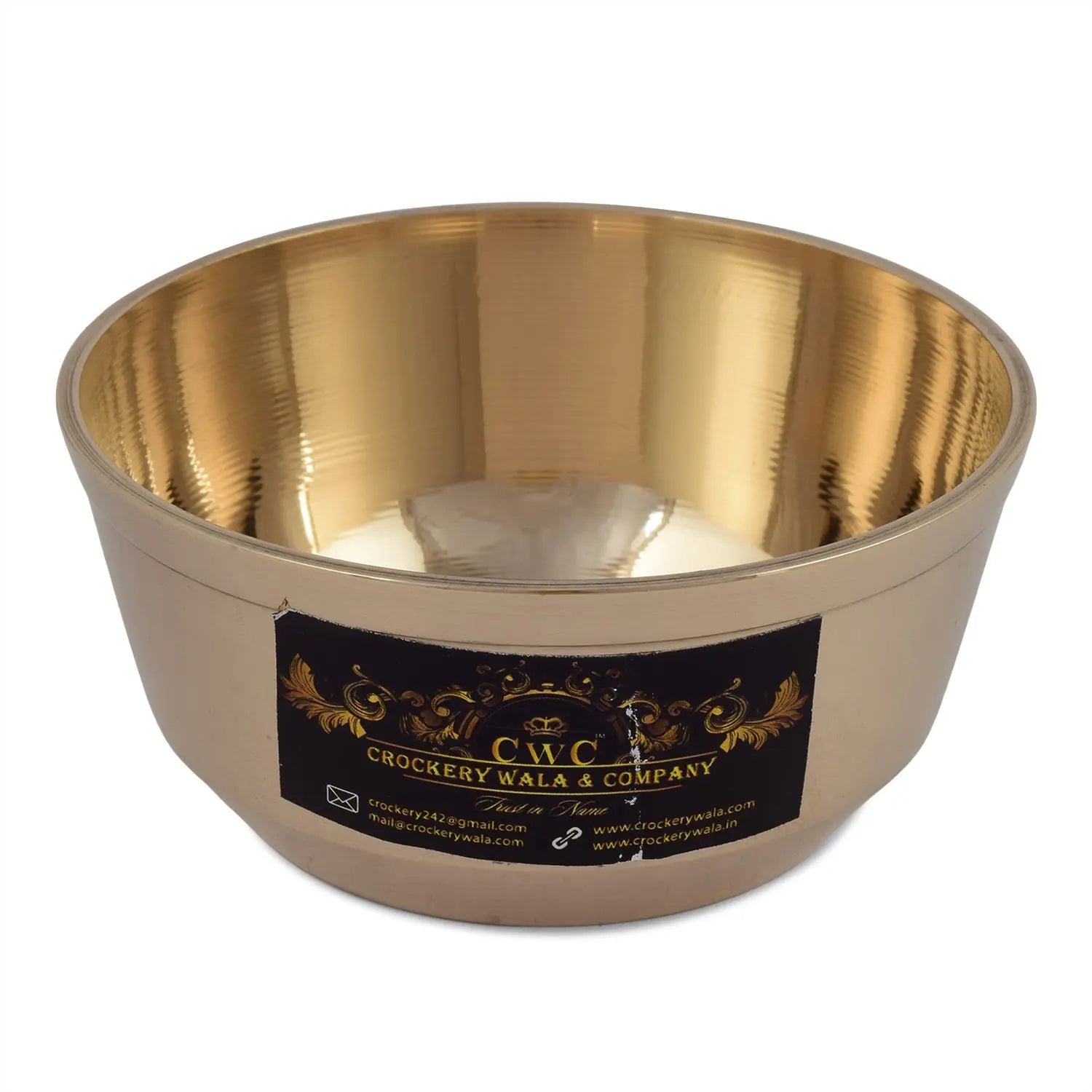 Bronze Thali Set Kansya Kansa Dinnerware for Gifting - CROCKERY WALA AND COMPANY