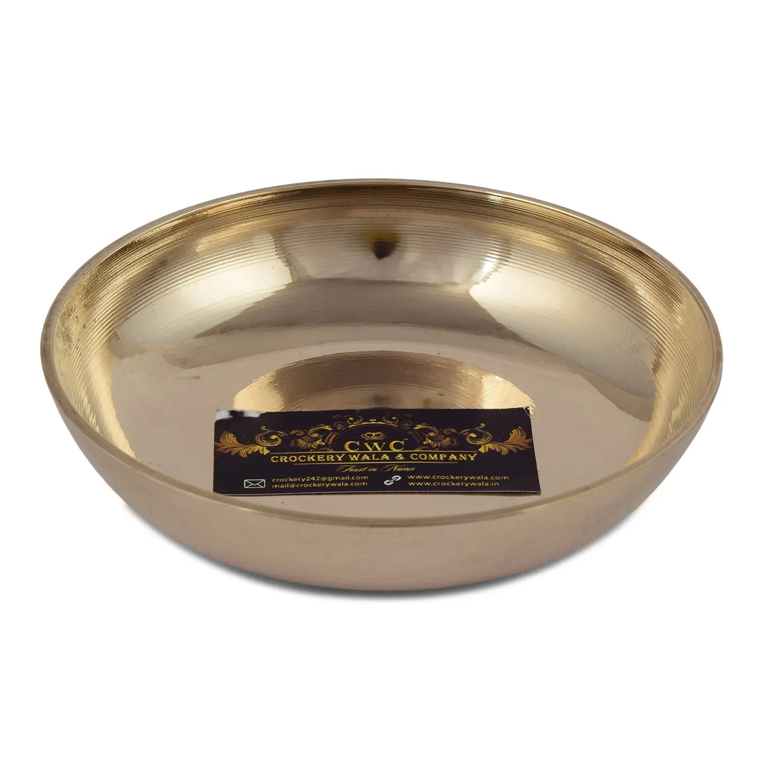 Bronze Thali Set Kansya Kansa Dinnerware for Gifting - CROCKERY WALA AND COMPANY