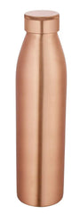 Copper Water Bottle Recommended By Doctors 900 Ml Brown - CROCKERY WALA AND COMPANY