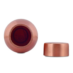 Copper Water Bottle Recommended By Doctors 900 Ml Brown - CROCKERY WALA AND COMPANY