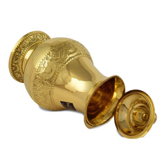 Crockery Wala And Company Brass Royal Mughalai Jug Glass Set - CROCKERY WALA AND COMPANY