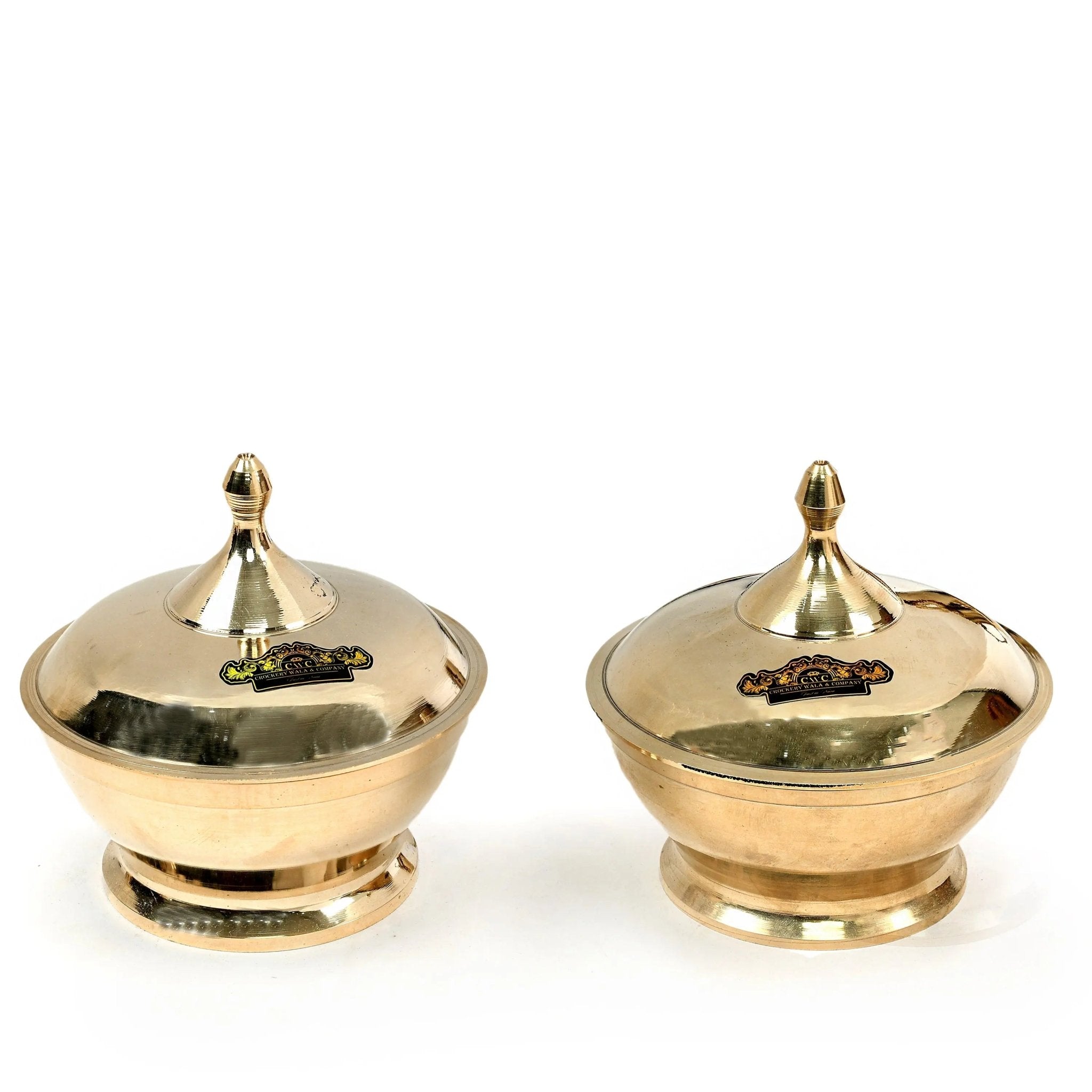 Crockery Wala And Company Pure Bronze Dinner Set 69 Pcs - CROCKERY WALA AND COMPANY