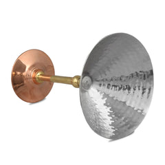 Crockery Wala And Company Steel Hammered Martini Glass Set - CROCKERY WALA AND COMPANY