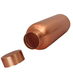Pure Copper Bottle Flask 900 Ml for Healthy Water Intake - CROCKERY WALA AND COMPANY