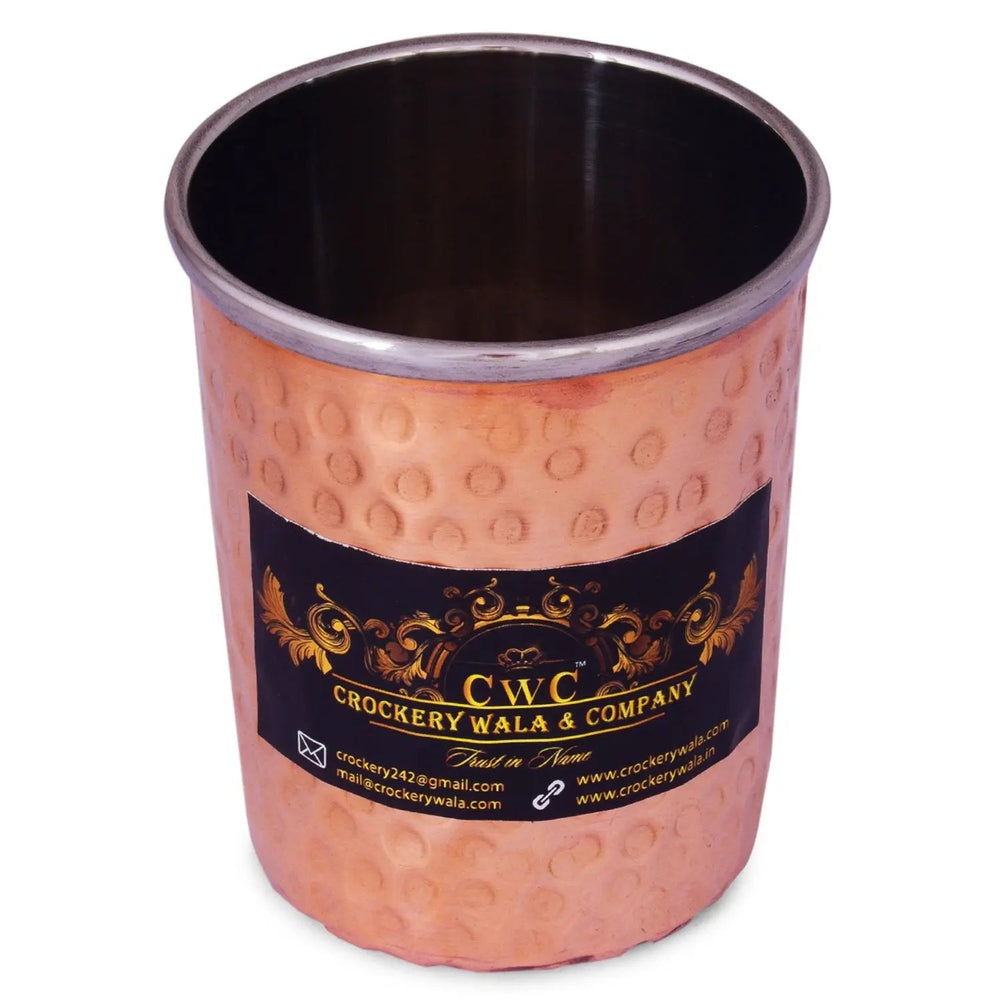 Pure Copper Dinner Set 63 Pcs Maharaja Look for Elegant Dining - CROCKERY WALA AND COMPANY