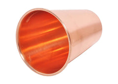 Pure Copper Glass Jumbo Plain 500 ML for Healthy Living - CROCKERY WALA AND COMPANY