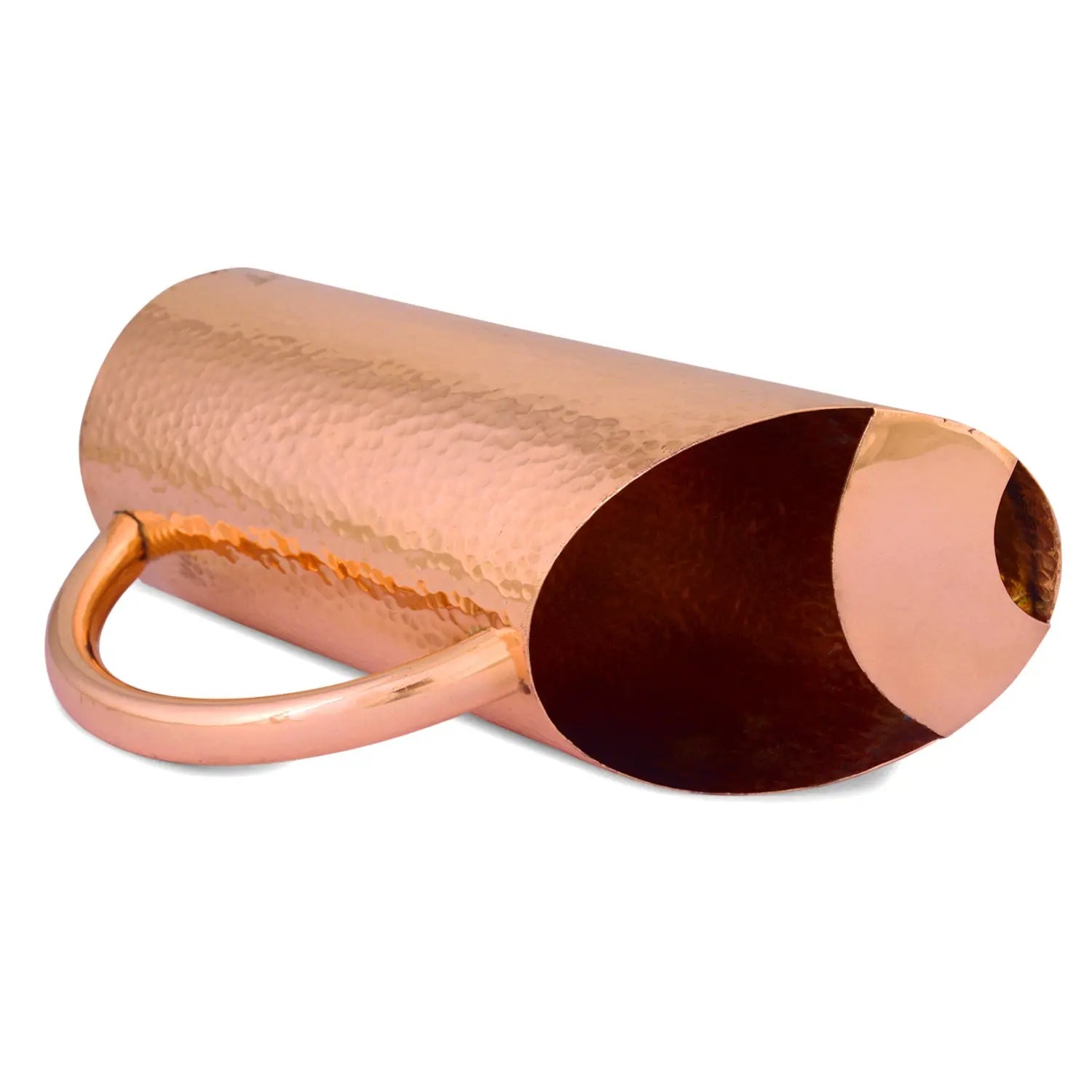 Pure Copper Hammered Jug For Serving In Hotels & Restaurants - CROCKERY WALA AND COMPANY