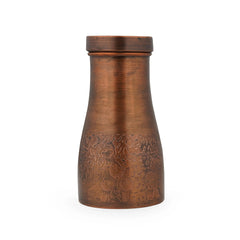 Pure Copper Jar Jug Antique Bedside Water Storage Container - CROCKERY WALA AND COMPANY