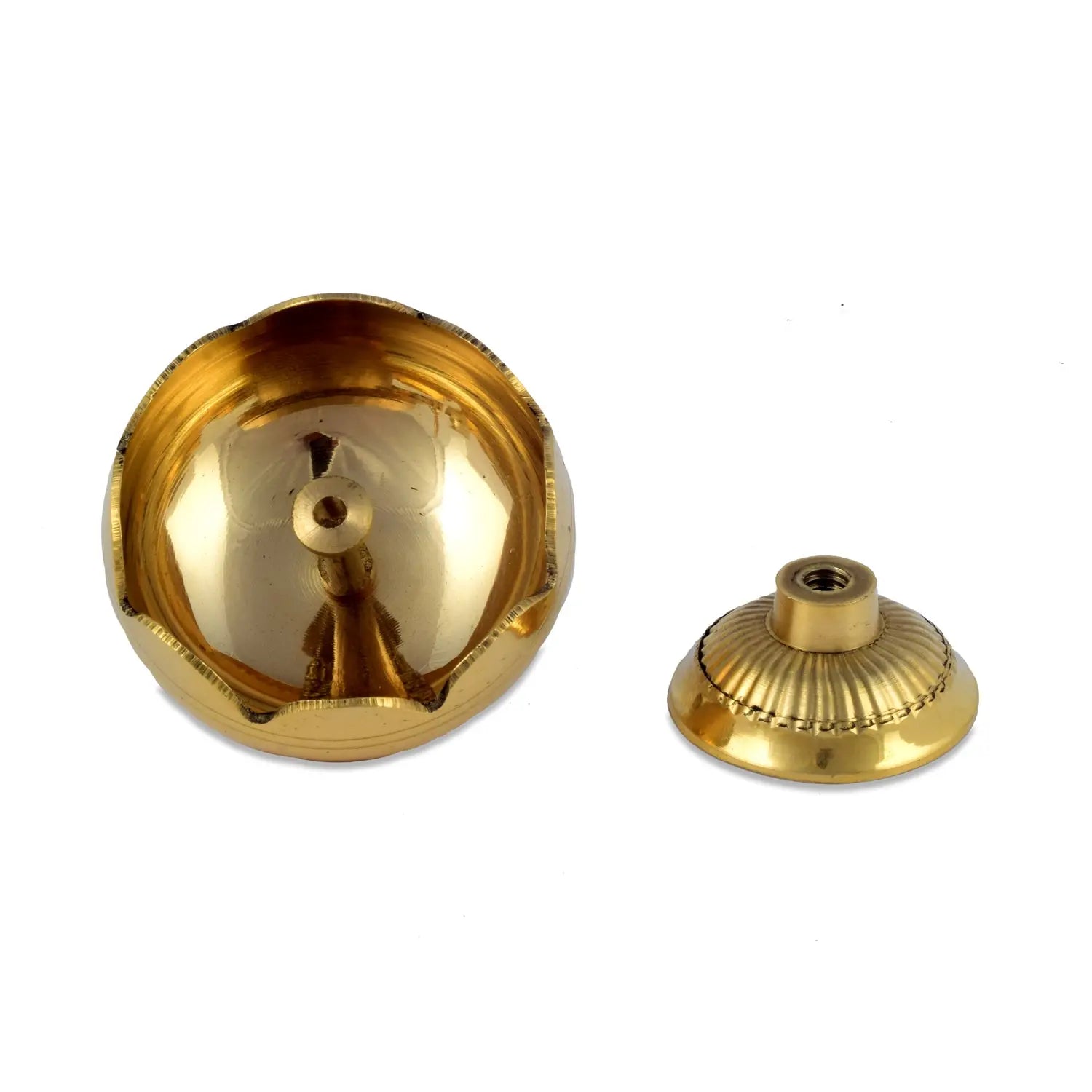 Brass Vastu Thali Set for Pooja helps removing Vastu dosh - CROCKERY WALA AND COMPANY 